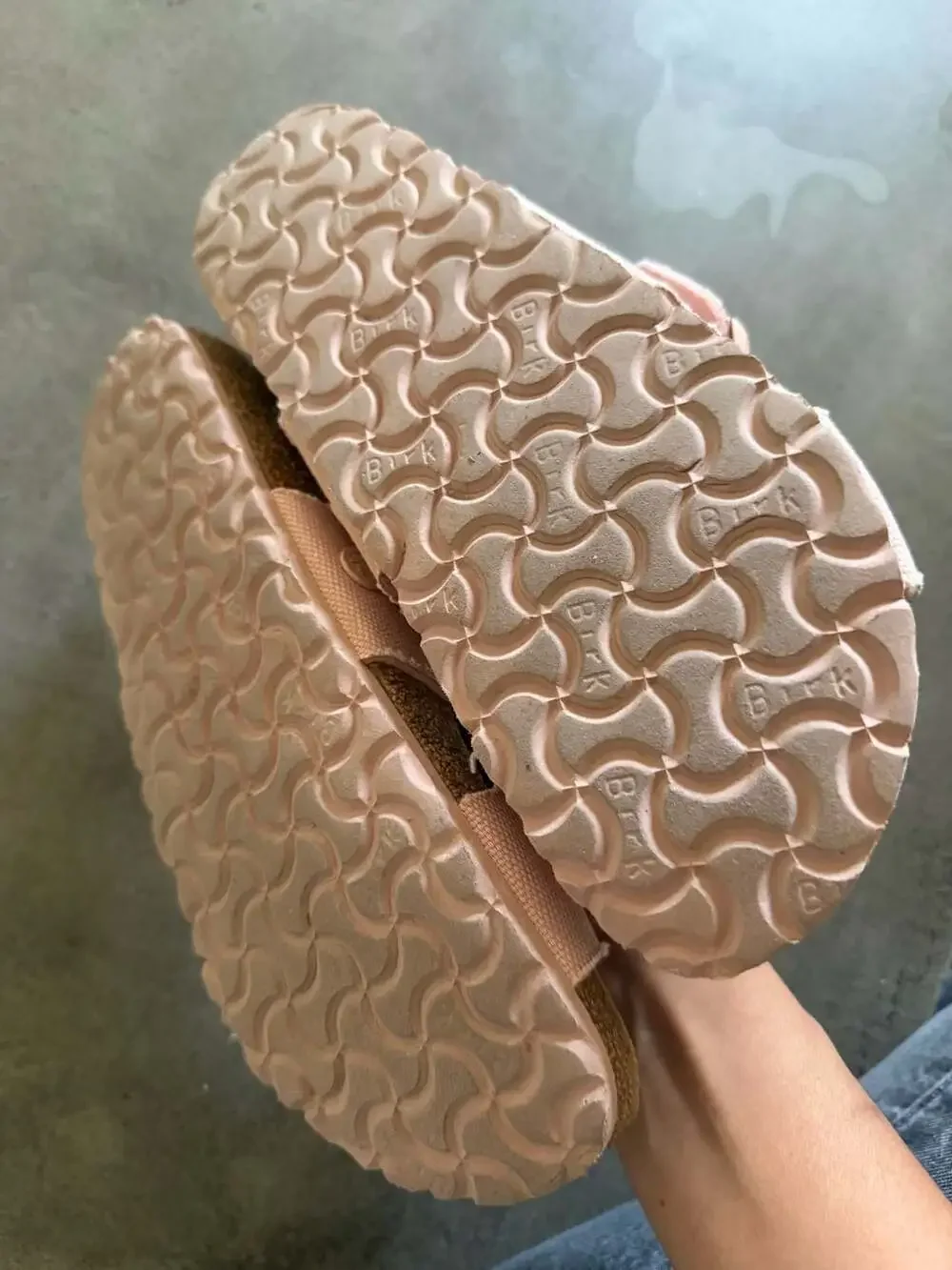 Birkenstock Siena Vegan Textile Sandals in Soft Pink